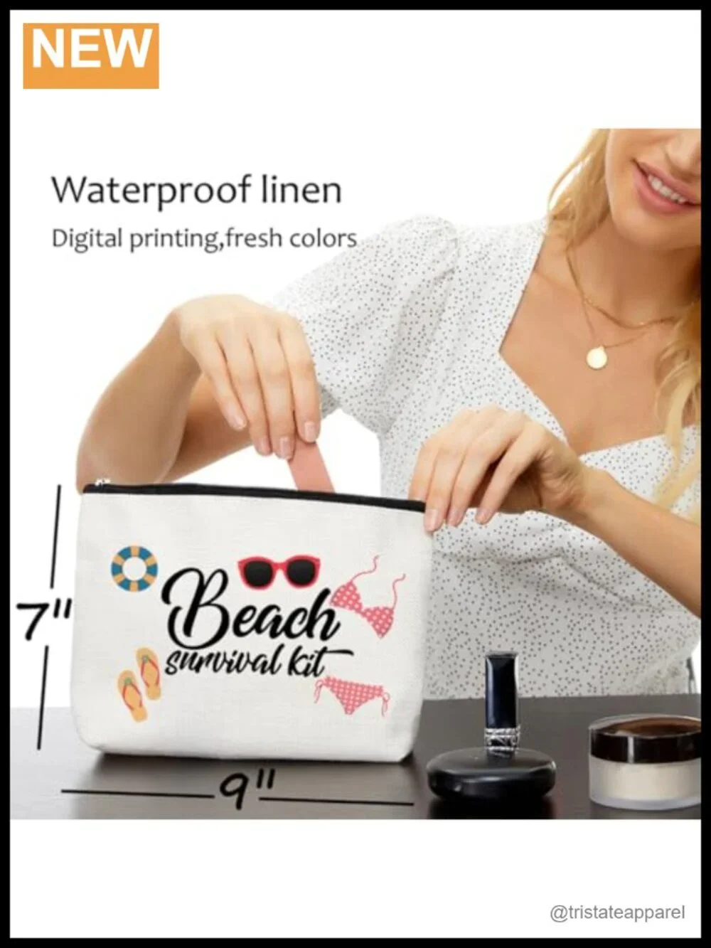 Waterproof Cosmetic Bag Travel Toiletry Organizer Makeup Bag